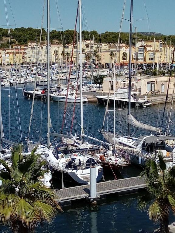 Gruissan Appartement Calme, Vue Sur Port De Plaisance -Clim, Empl.Parking Luaran gambar